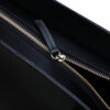 Womens Leather Black Handheld Bag