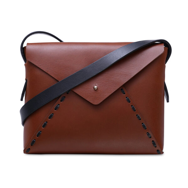 Statement Brown Envelope Bag For Women