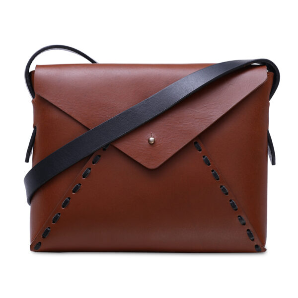 Statement Brown Envelope Bag For Women