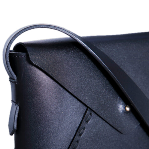 Statement Black Envelope Bag For Women