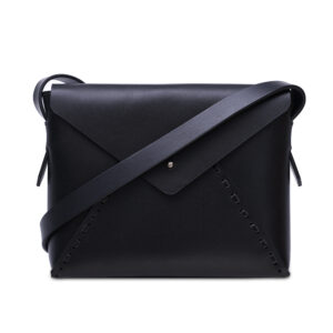 Statement Black Envelope Bag For Women