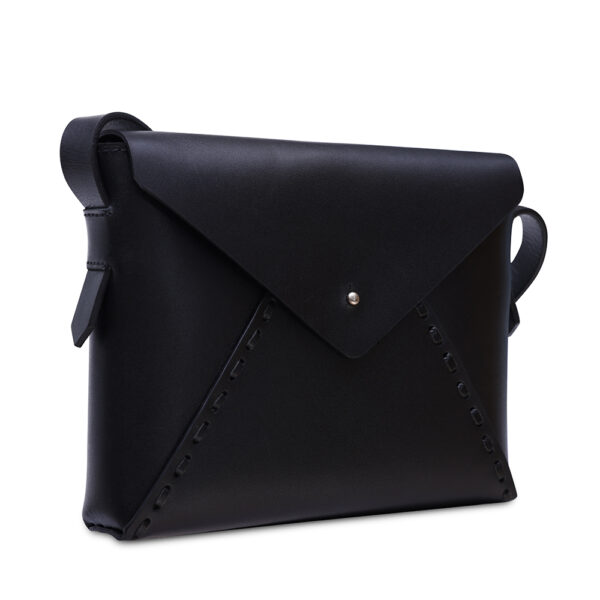 Statement Black Envelope Bag For Women