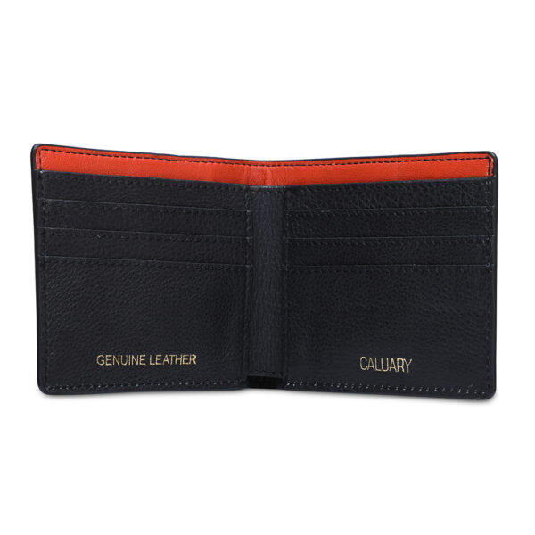 Classic Mens Leather Wallet In Black